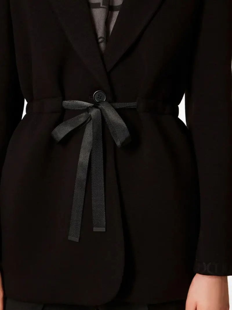 Twinset Blazer Donna Nero 3830601 miniatura 3