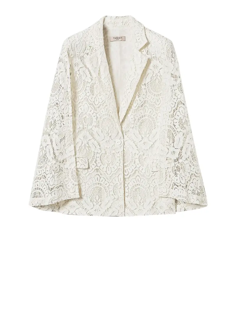 Twinset Blazer Donna Bianco 2490663