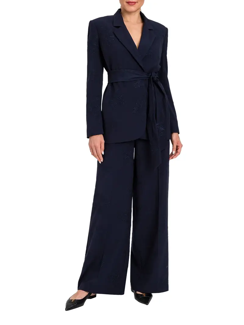 blazer twin set da donna - blu