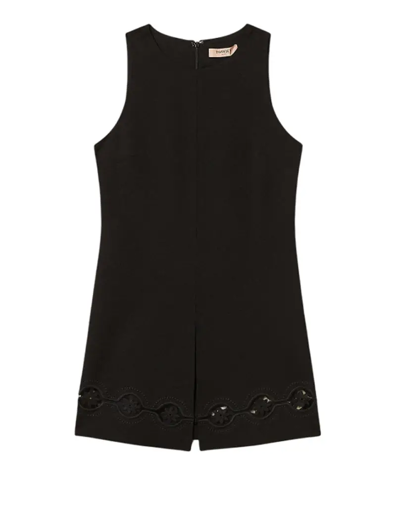 blusa twin set da donna - nero