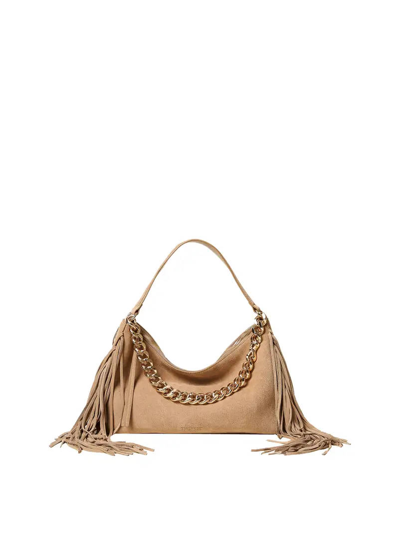 borsa a mano twin set da donna - beige