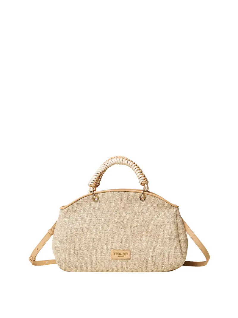 borsa a mano twin set da donna - beige