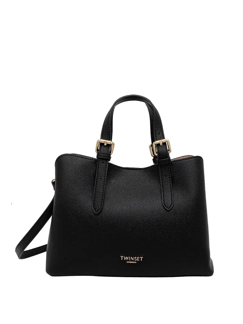 borsa a mano twin set da donna - nero
