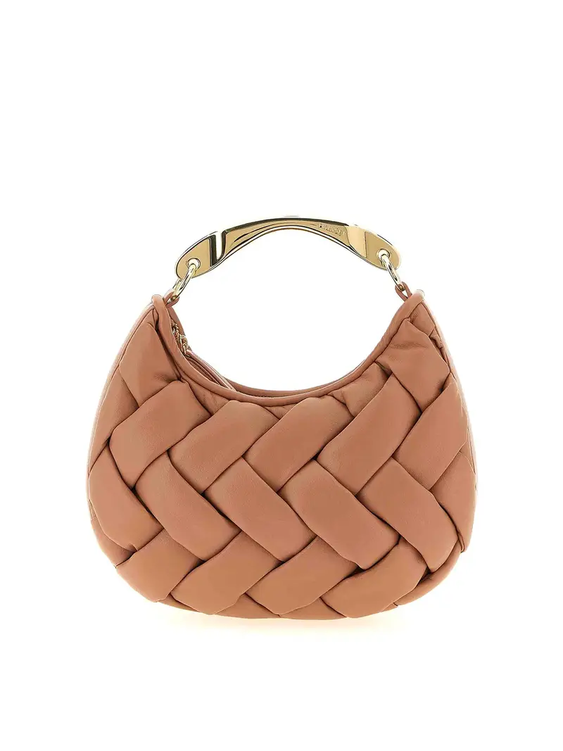 Borsa intrecciata Color Carne E Neutri