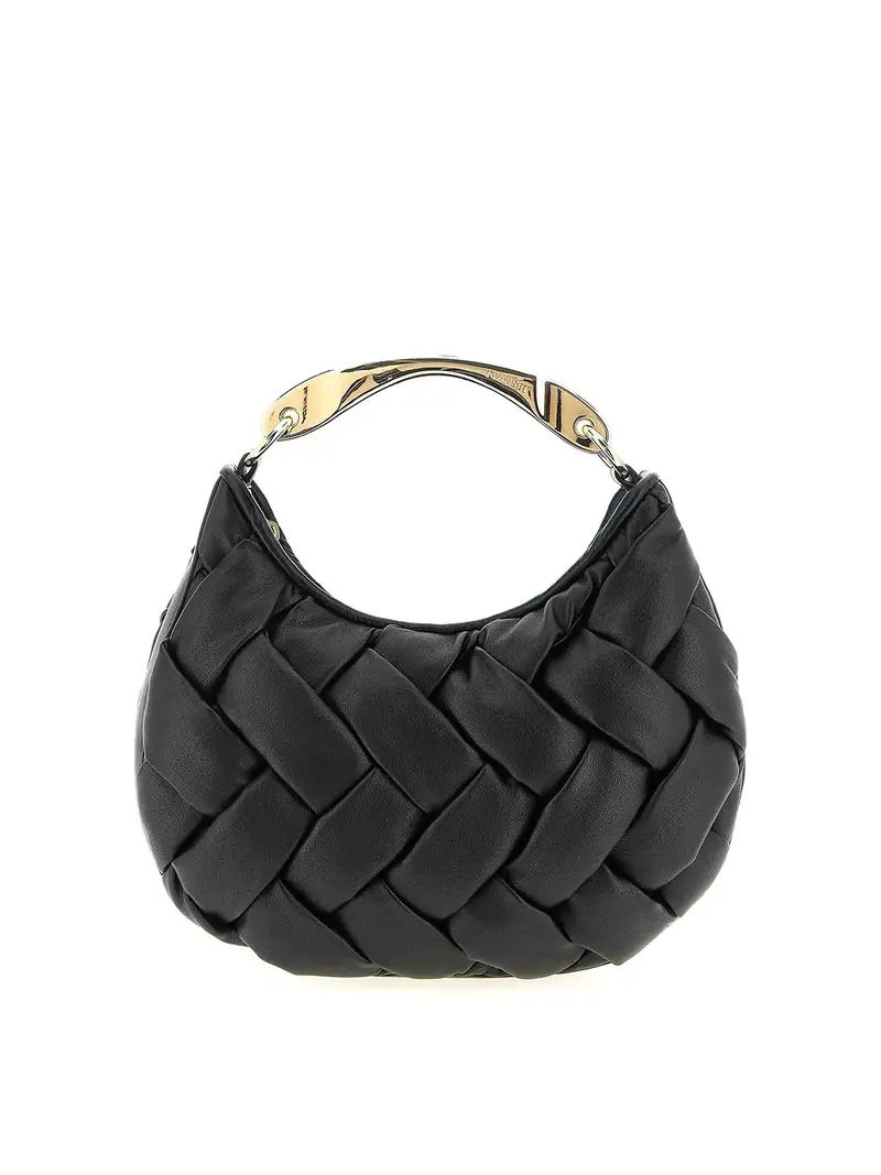 Borsa intrecciata Nero