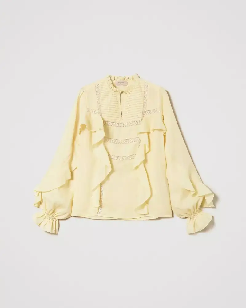 Borsa Secchiello Mini Giallo miniatura 3