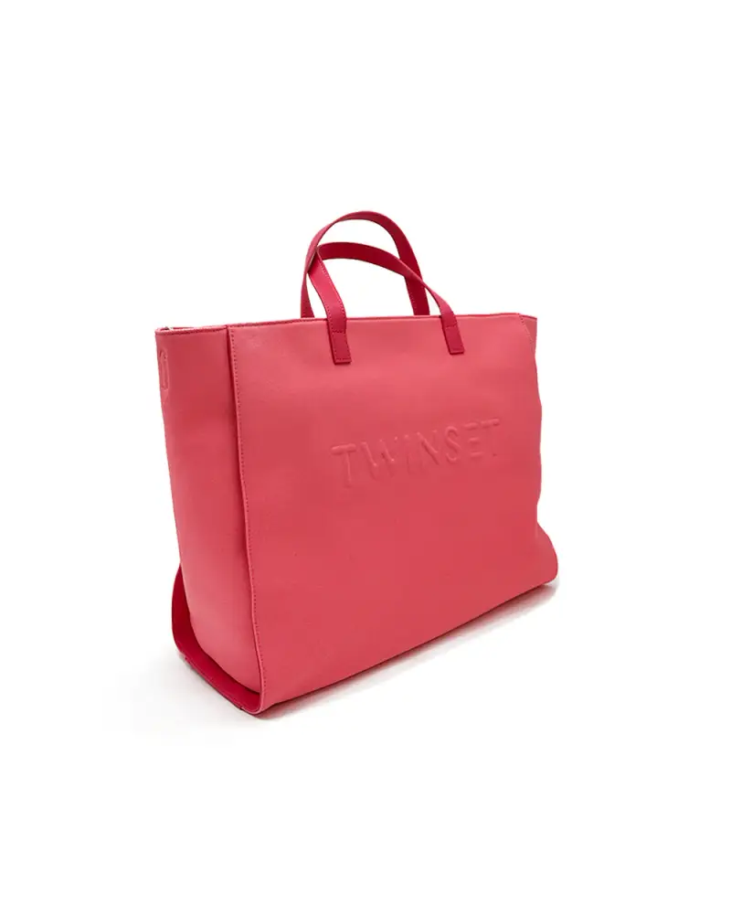 Borsa Shopper Logo Rosa miniatura 3