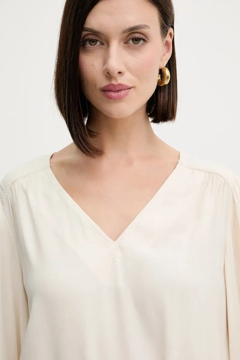 camicetta Beige miniatura 4