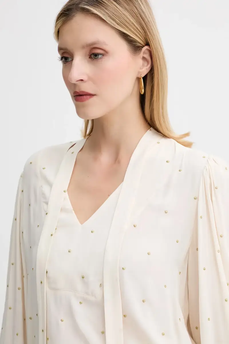 camicetta Beige miniatura 4