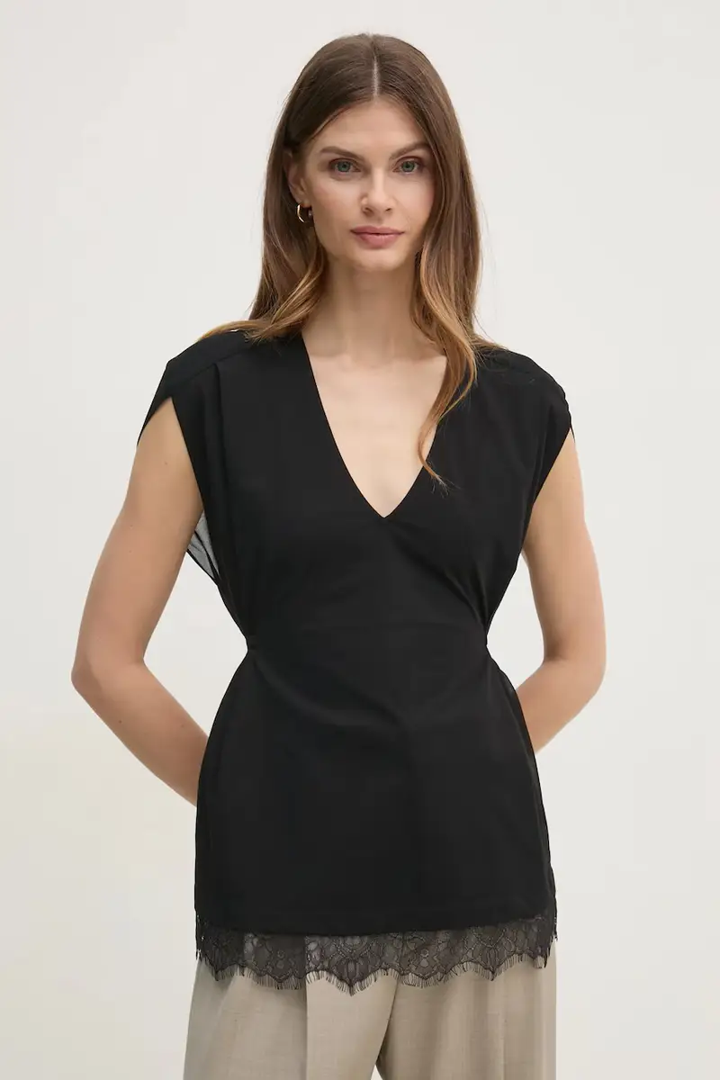 camicetta donna colore nero 251TP2781