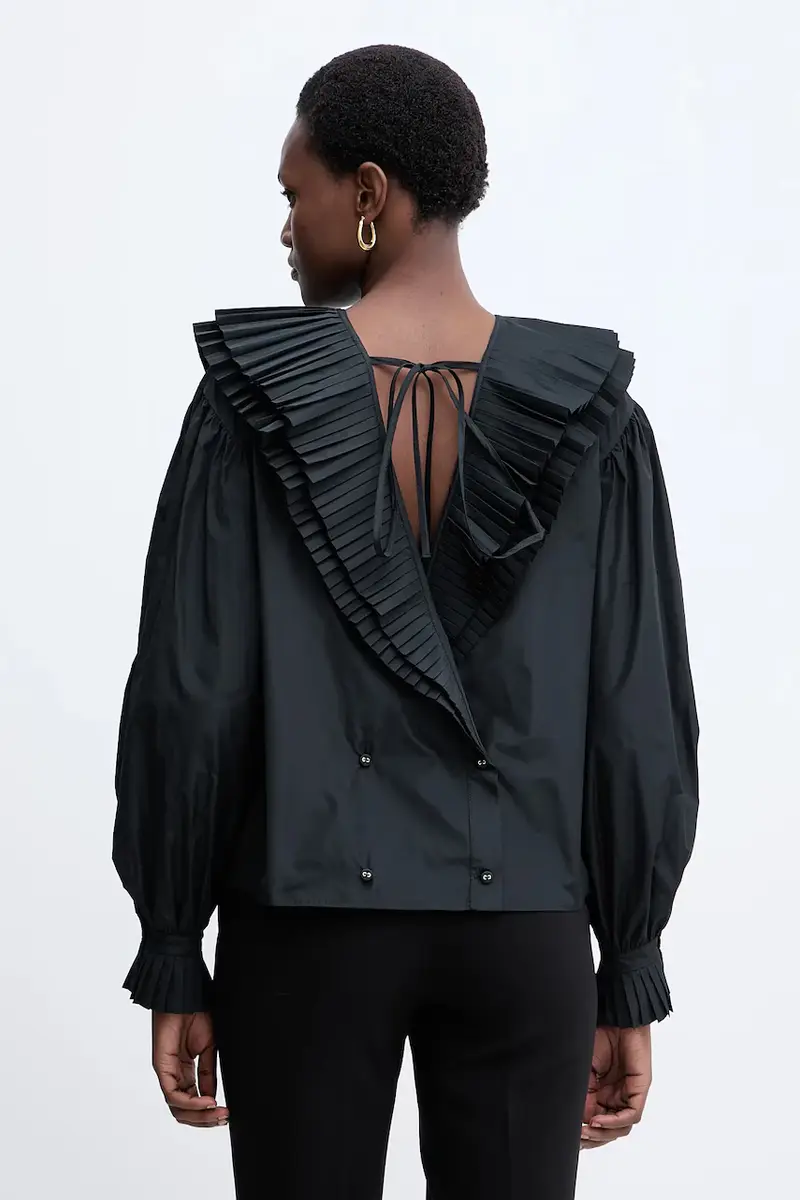 camicetta Nero miniatura 3