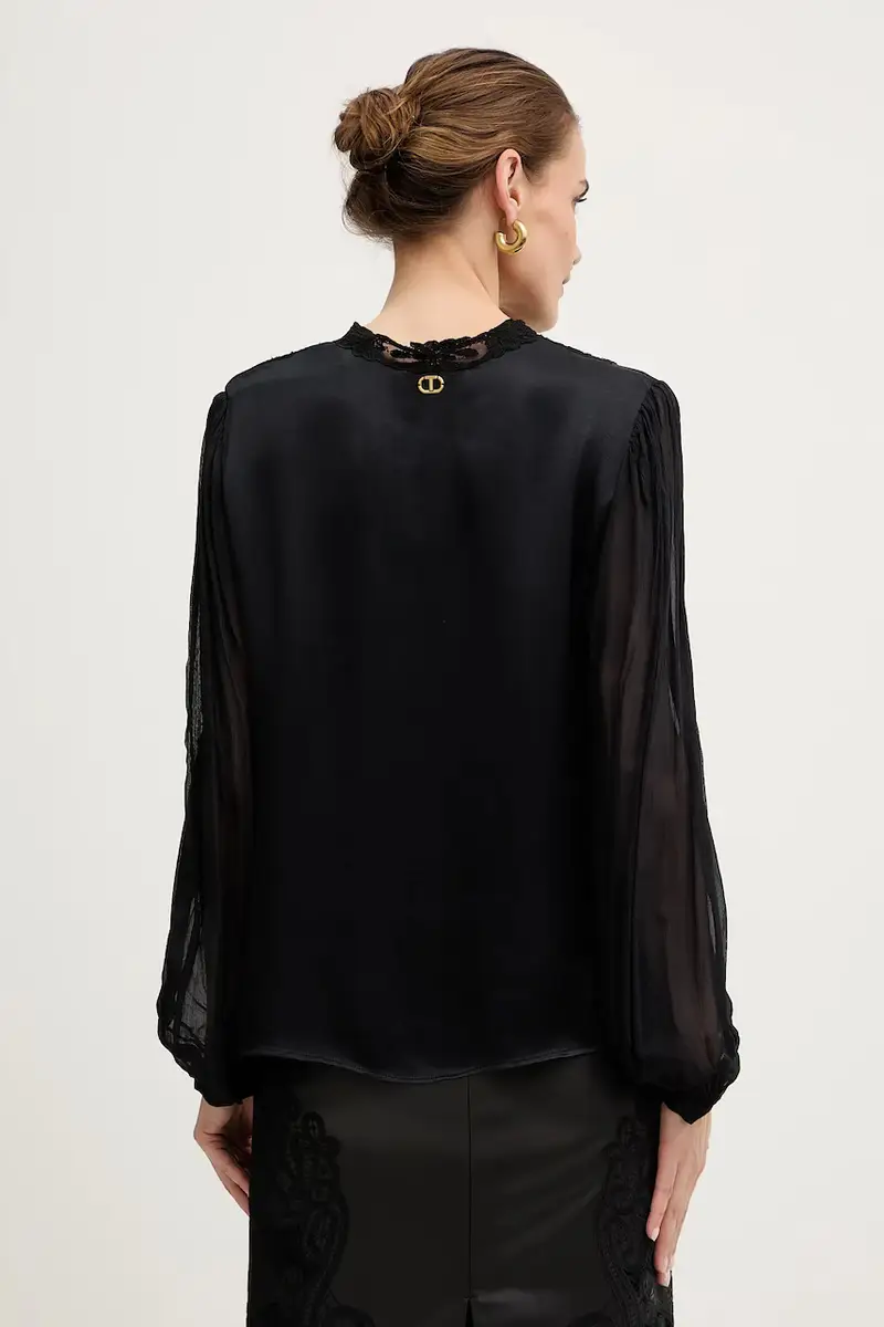 camicetta Nero miniatura 3