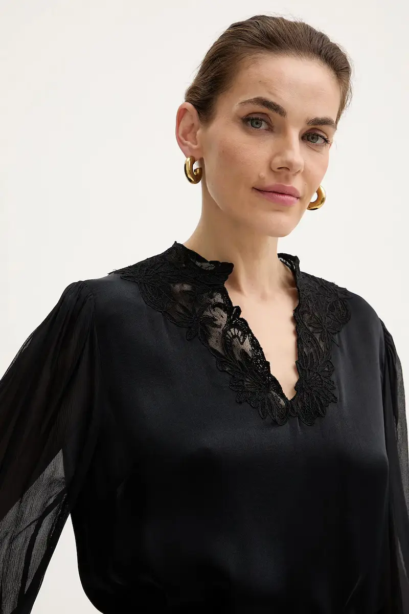 camicetta Nero miniatura 4