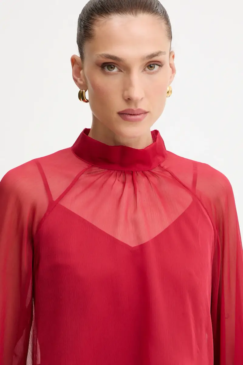 camicetta Rosso miniatura 4