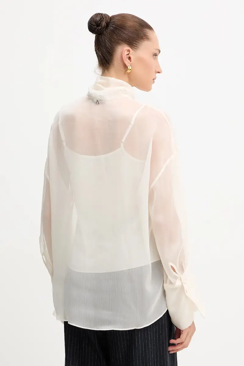 camicia Beige miniatura 3