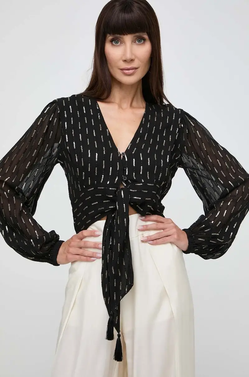 camicia donna colore nero