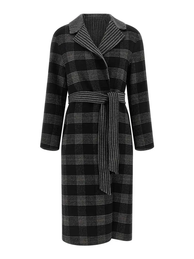 Cappotto reversibile con doppio tessuto Multicolore