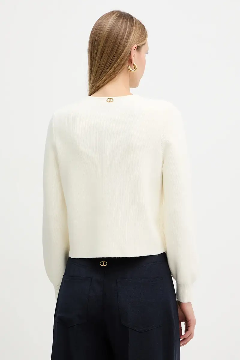 Twinset Cardigan Beige 4215911 miniatura 3