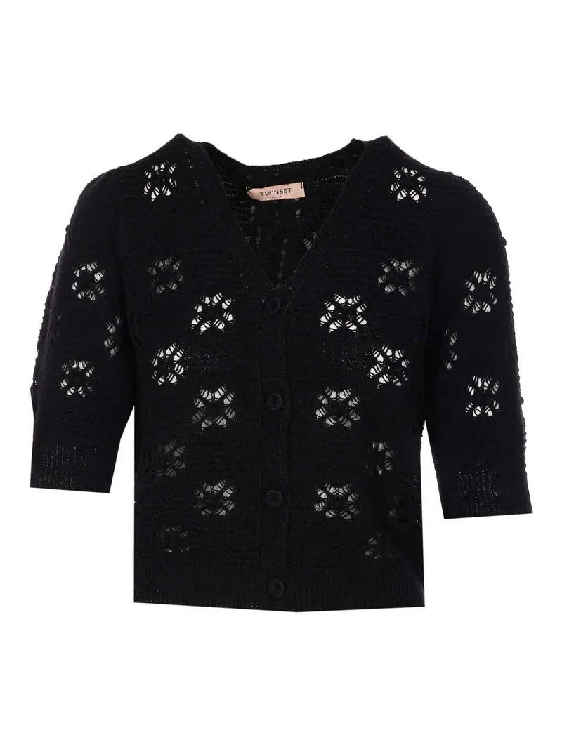 Twinset Cardigan Nero 3345969