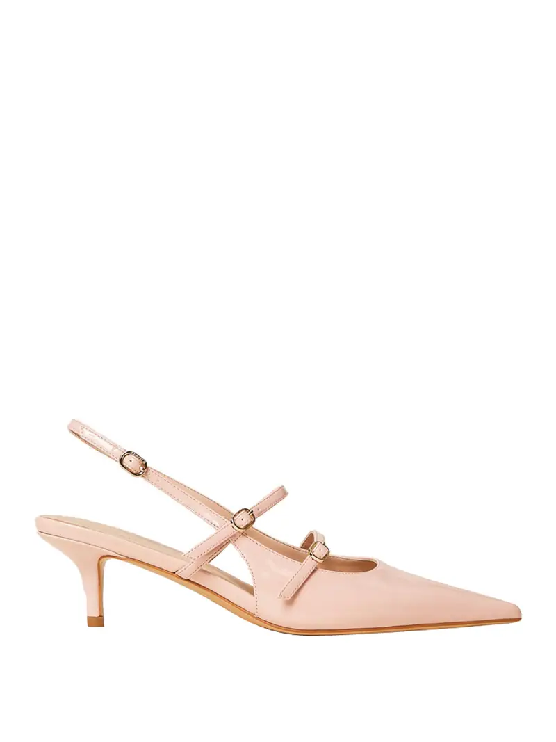 decollete twin set sling back da donna - rosa