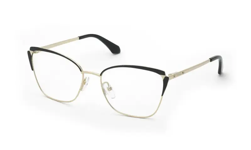 Twinset Montature da vista Donna Cat Eye in Metallo Oro