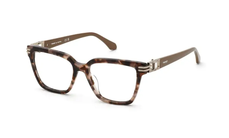 Donna Twinset VTW124 0XAP Montature da vista Acetato Marrone Squadrata