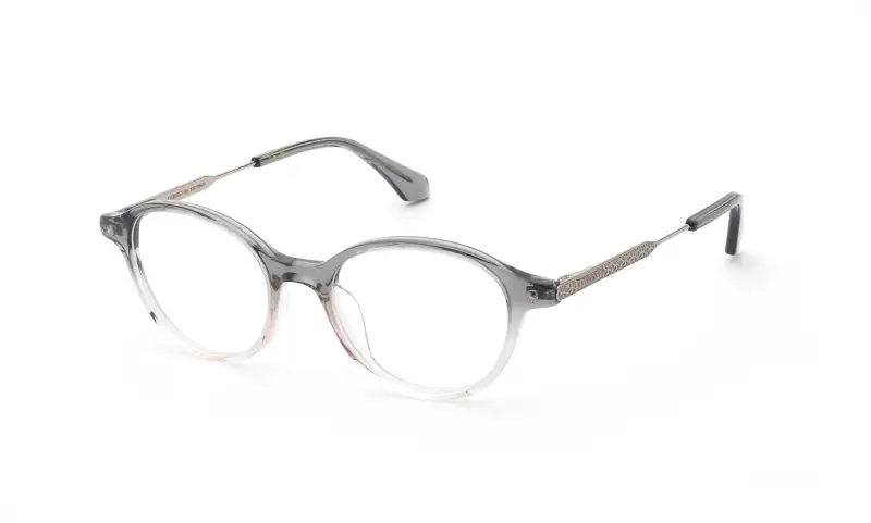 Donna Twinset VTW128 0G49 Montature da vista Acetato Grigio Geometrica