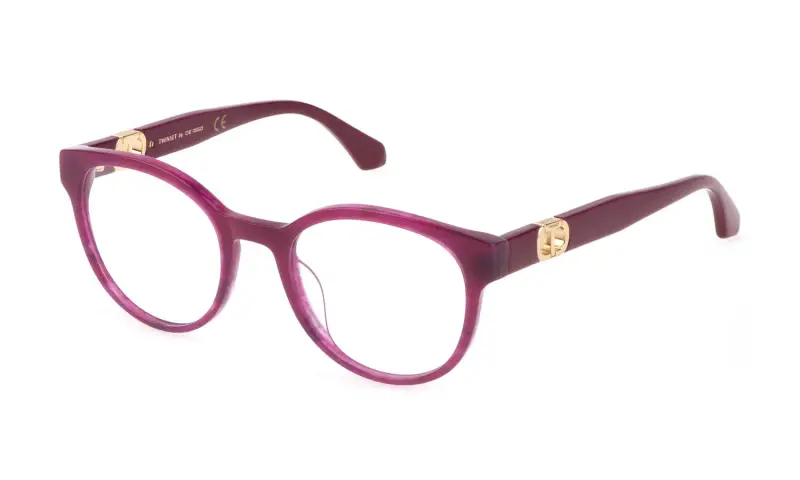 Donna VTW008 07N7 Montature da vista Acetato Viola Pantos