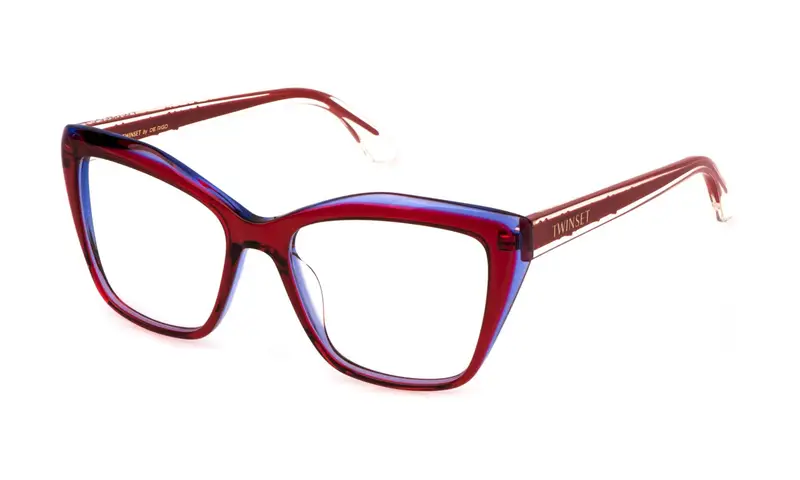 Twinset Donna VTW047  06A4 Montature da vista Acetato Viola  Squadrata