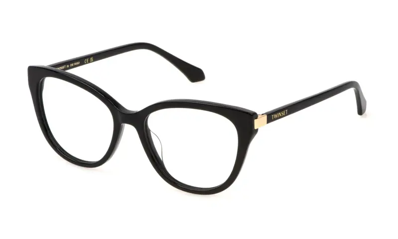 Donna VTW053 0700 Montature da vista Acetato Nero Farfalla