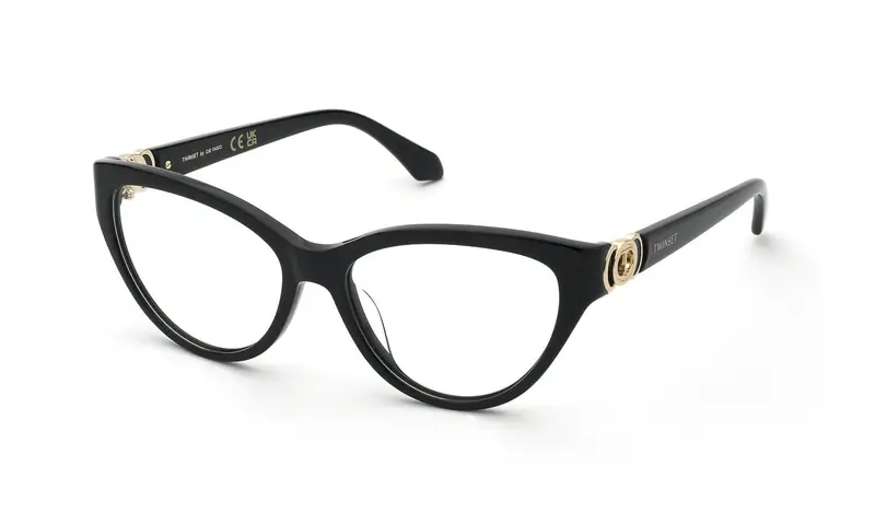 Twinset Donna VTW071  700 Montature da vista Acetato Nero  Farfalla