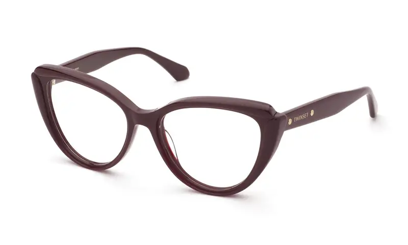 Twinset Donna VTW078  09FD Montature da vista Acetato Viola  Farfalla