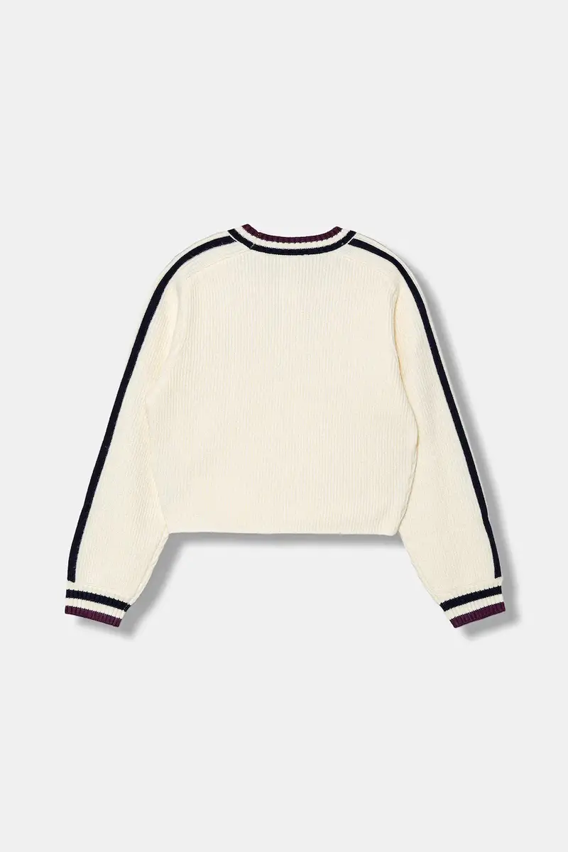 felpa per bambini colore beige 252GJ3030 miniatura 2