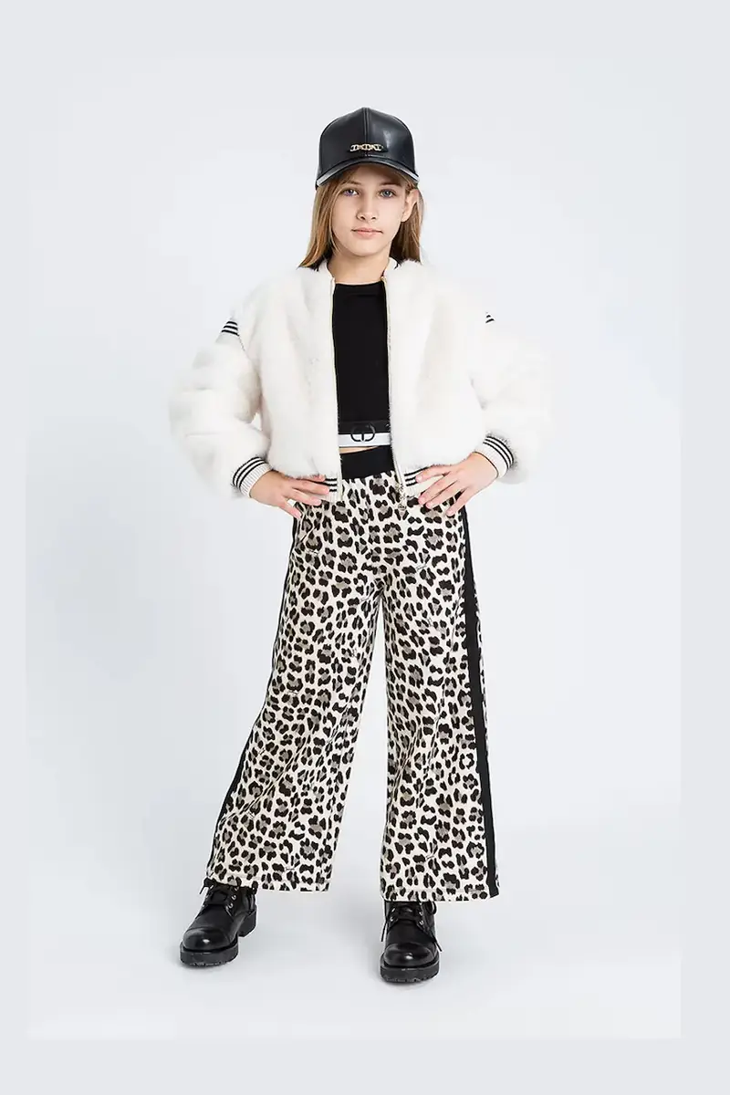 giacca bomber bambini colore beige 252GJ2170