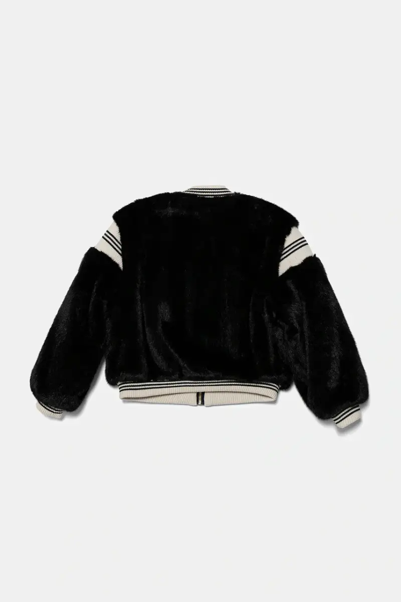 giacca bomber bambini colore nero 252GJ2170 miniatura 2