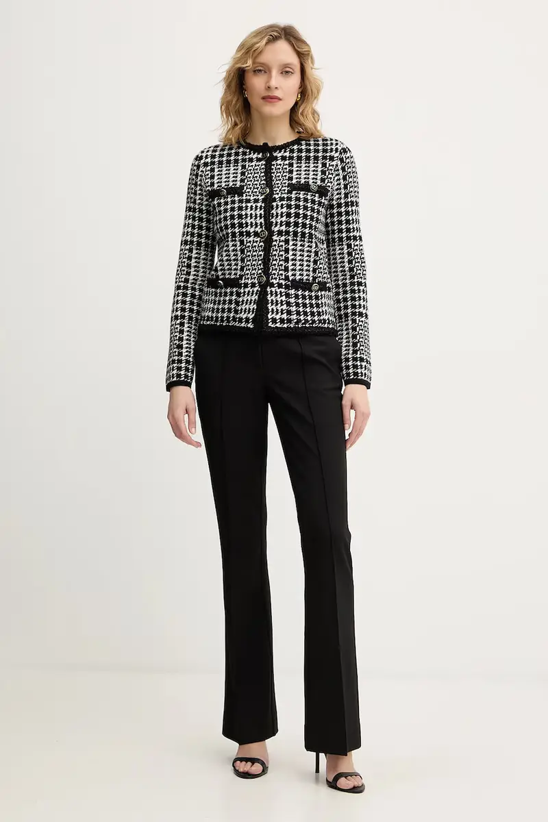 giacca con lana Bianco miniatura 2