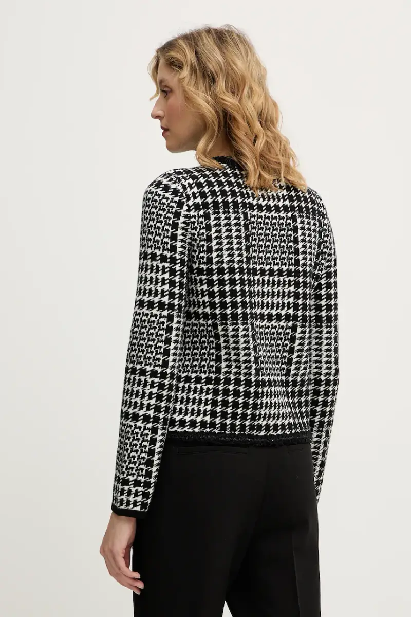 giacca con lana Bianco miniatura 3