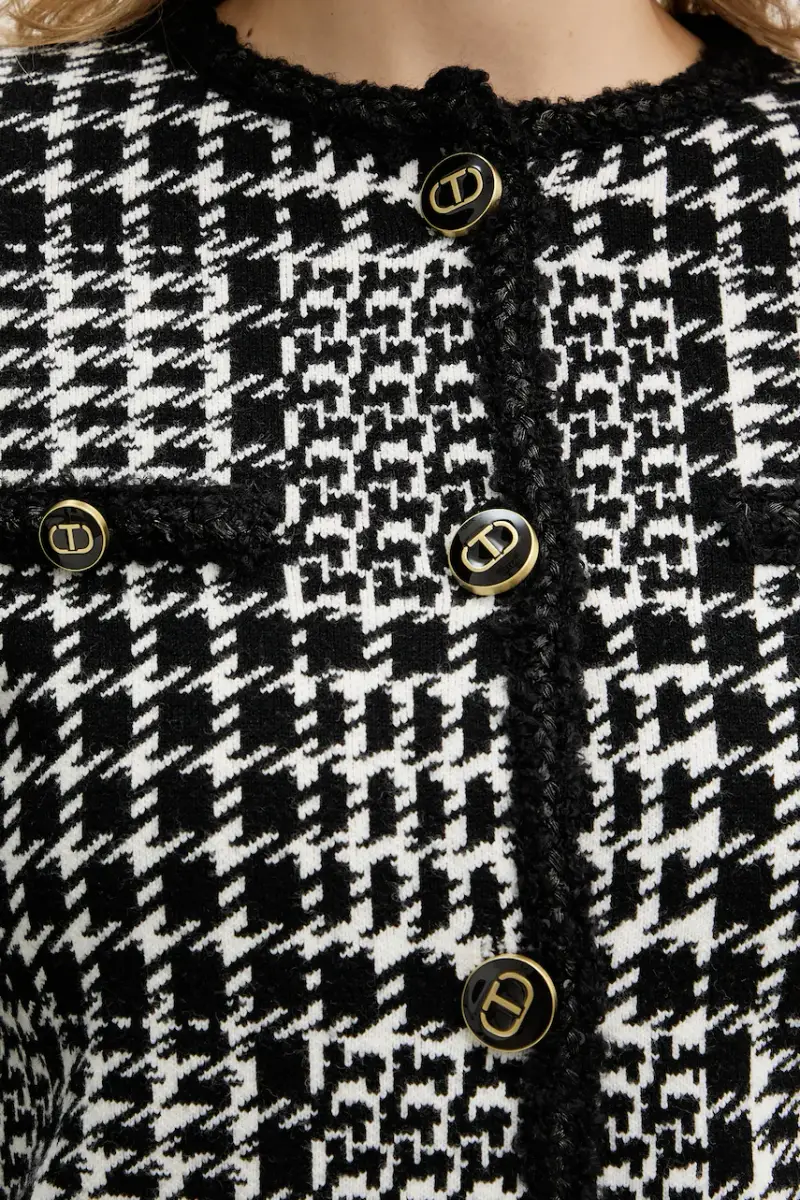 giacca con lana Bianco miniatura 5