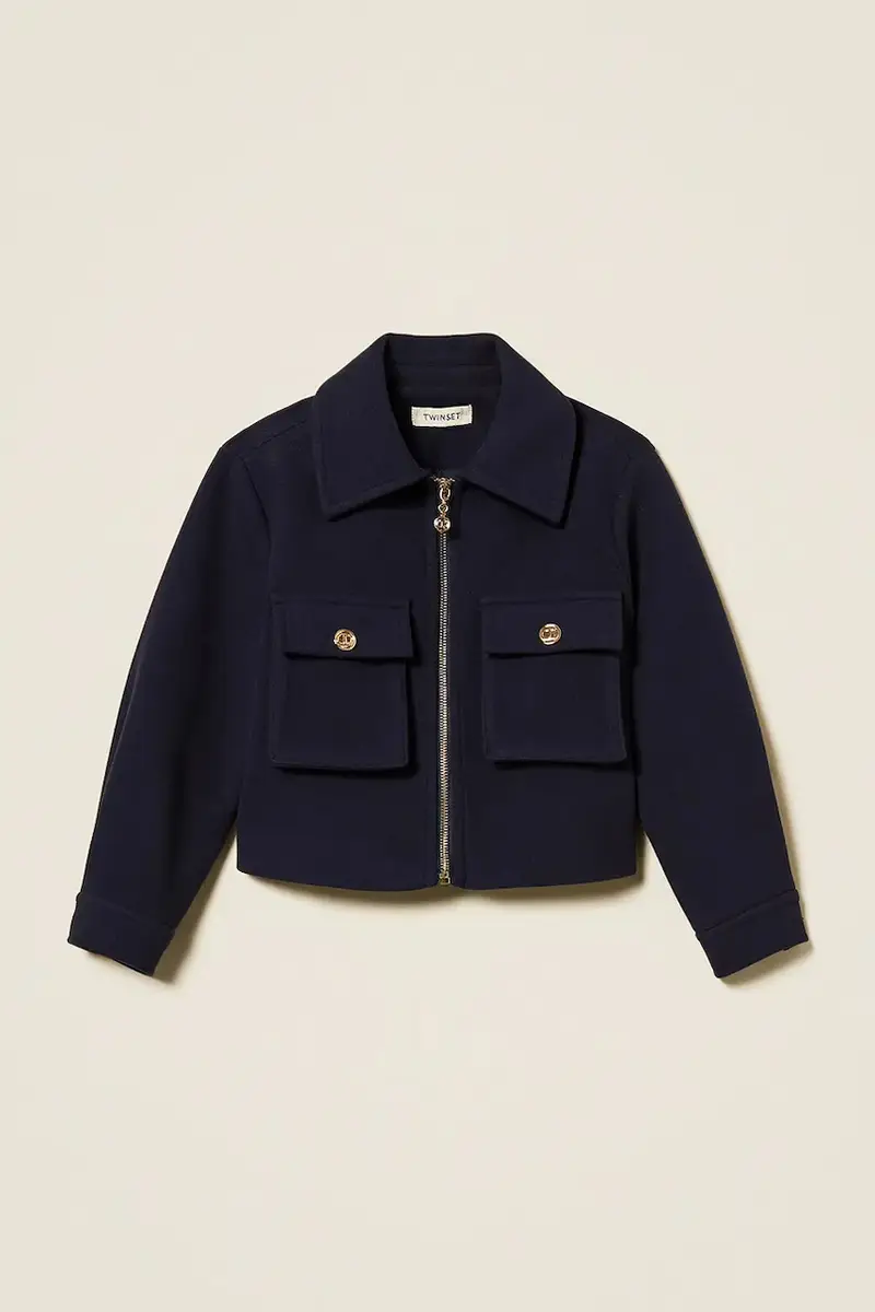 giacca per bambini colore blu navy 252GJ2151 miniatura 2
