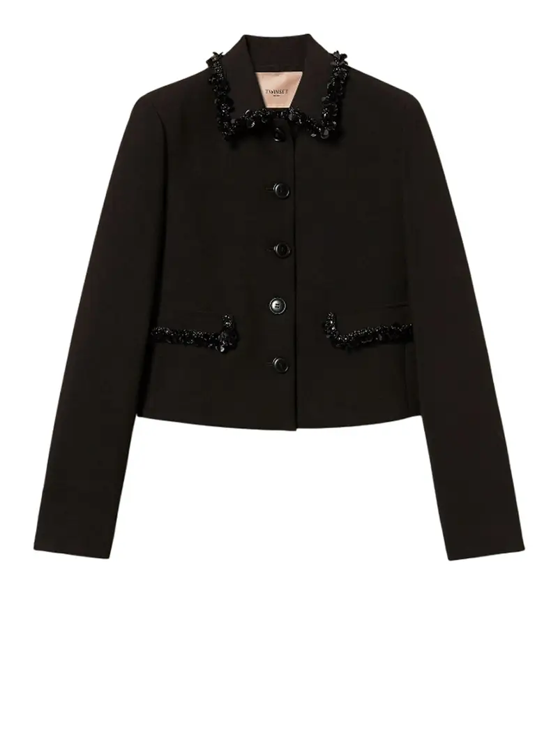 giacca twin set da donna - nero