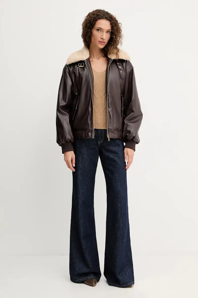 gilè in lana Marrone miniatura 2