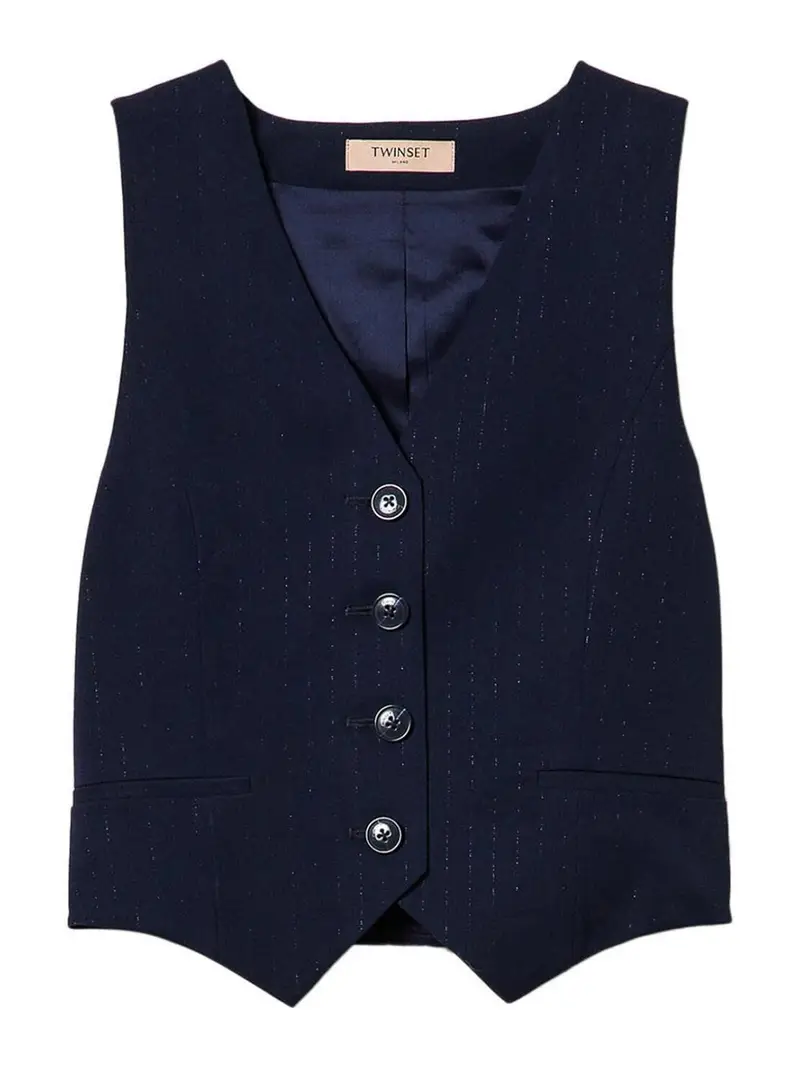 Twinset Gilet Blu 3280860