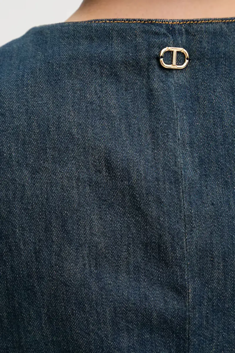 Twinset Gilet Blu 4215987 miniatura 4