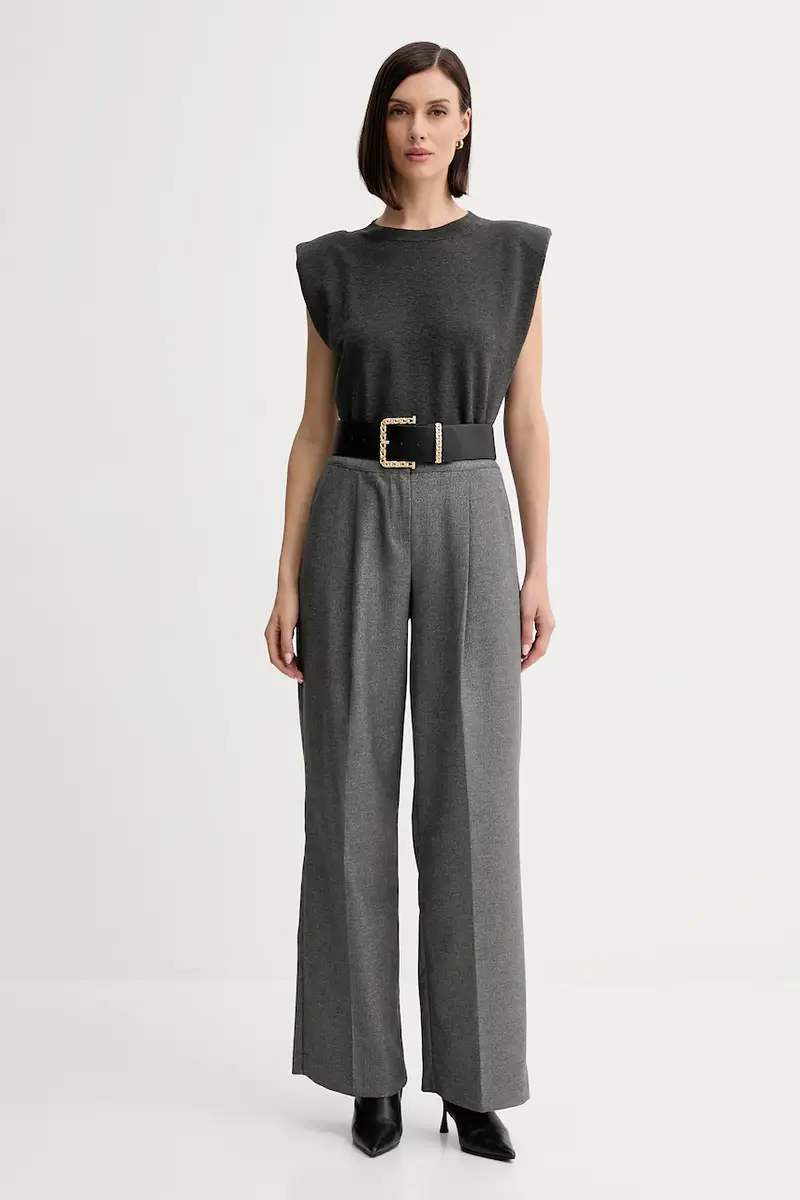 Twinset Gilet Grigio 4216032 miniatura 2