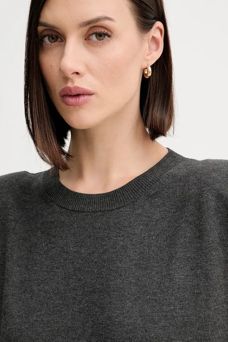 Twinset Gilet Grigio 4216032 miniatura 4