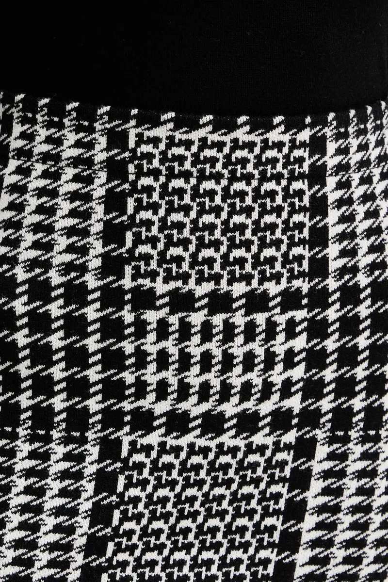 gonna con lana Nero miniatura 4