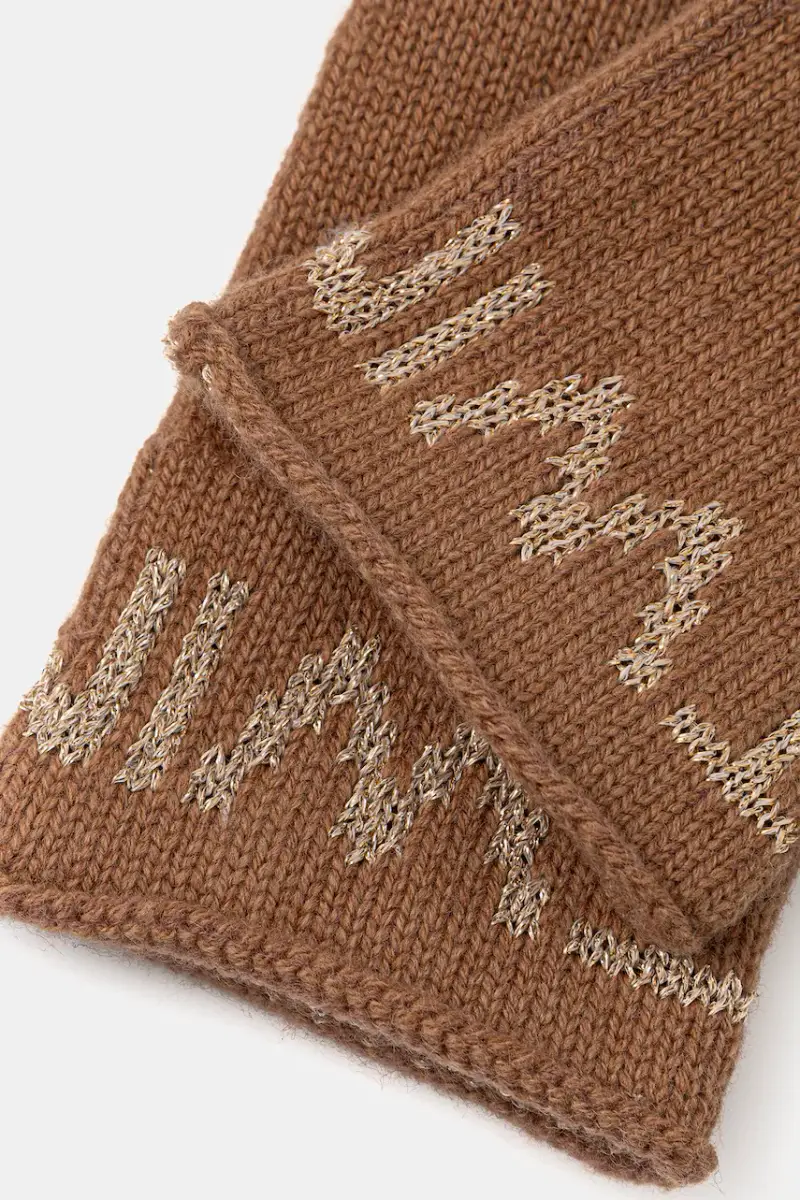 Twinset Guanti Marrone 4216065 miniatura 2