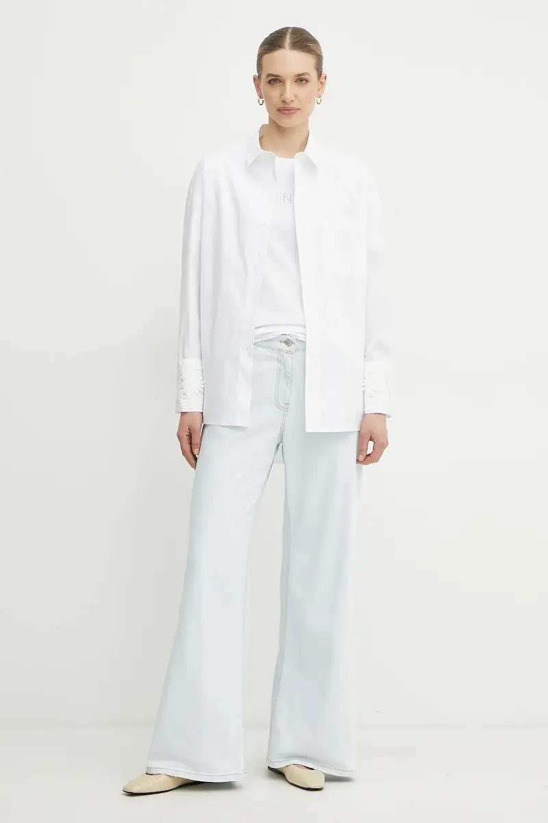 Twinset Jeans Donna Blu 2454693 miniatura 2