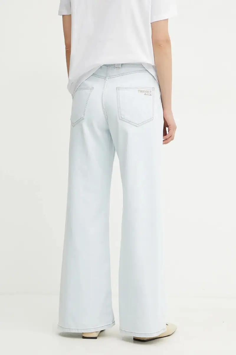 Twinset Jeans Donna Blu 2454693 miniatura 3