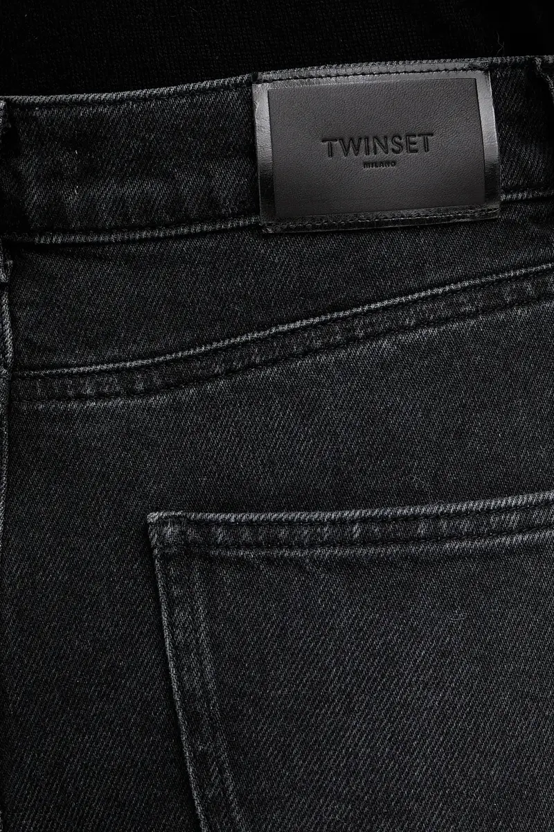 Twinset Jeans Nero 4216285 miniatura 4